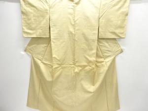 アンティーク　花唐草模様織り出し本場大島紬着物(染)